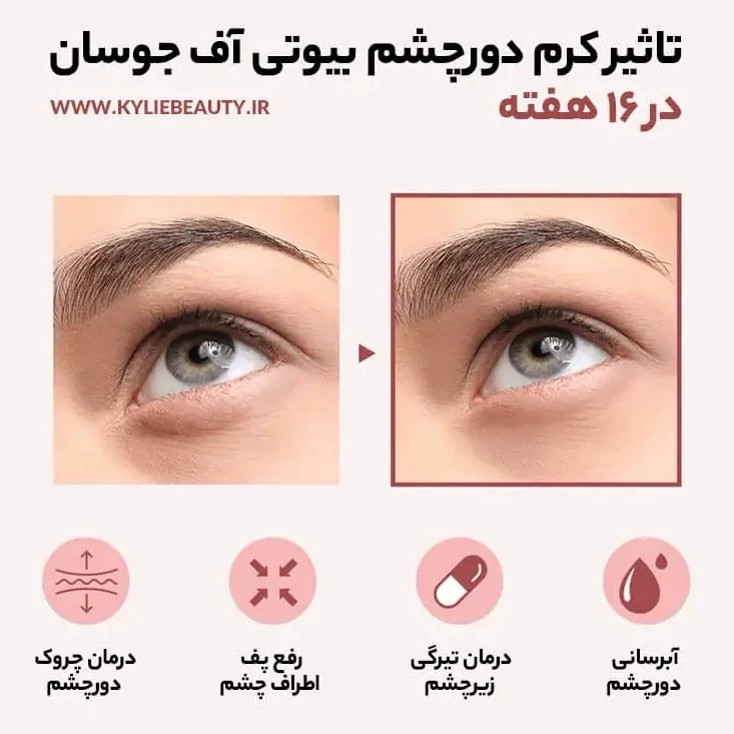 کرم دورچشم بیوتی اف جوسان جنسینگ و رتینول