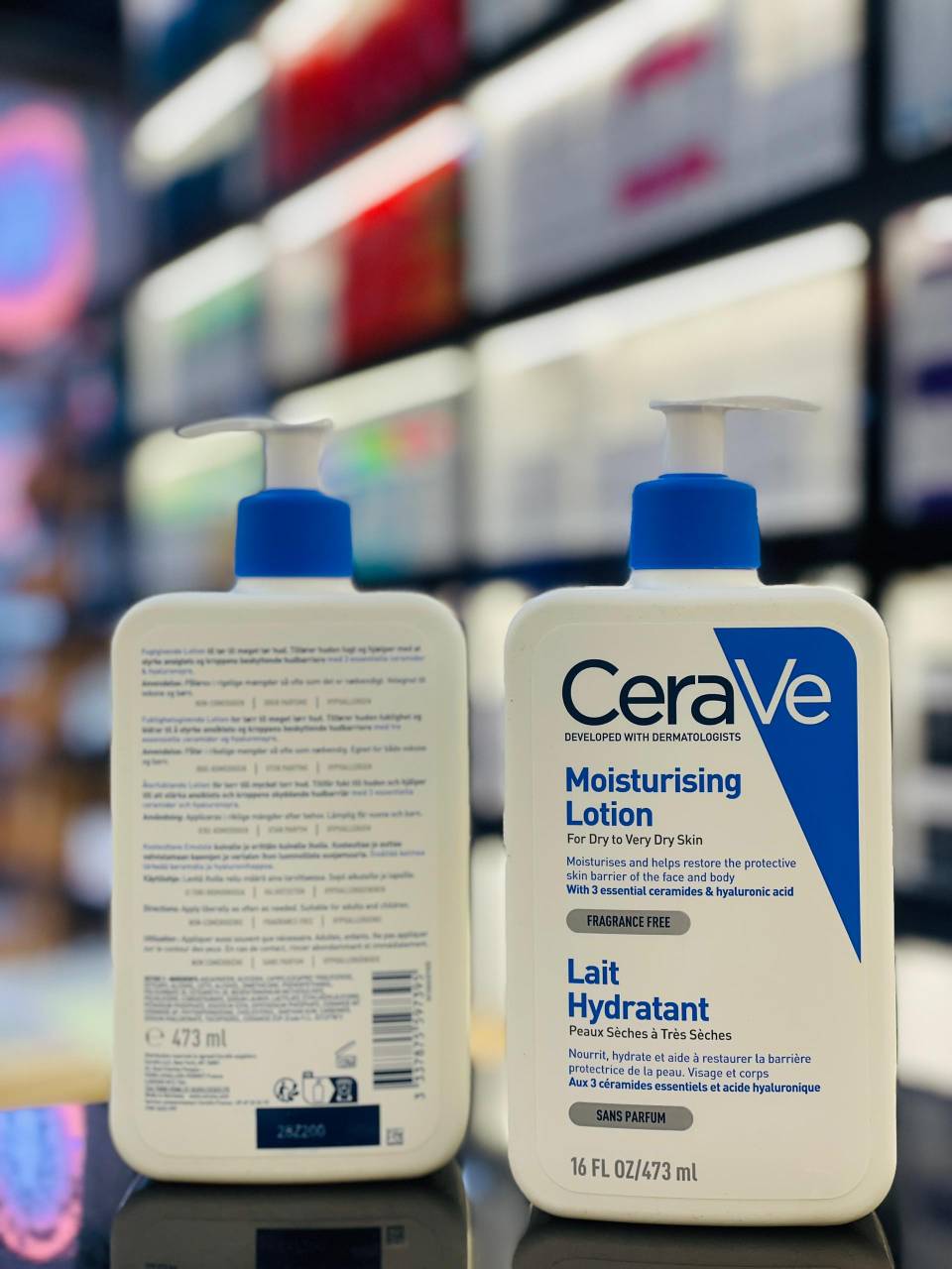 لوسیون کرم مرطوب کننده صورت و بدن سراوی حجم Cerave 473ml