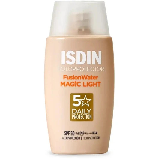 ضد آفتاب فیوژن واتر مجیک رنگی Fusion Water Magic Light SPF 50