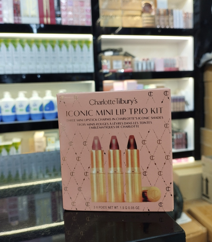 پک رژلب 3 عددی شارلوت تیلبری مدل ICONIC MINI LIP TRIO