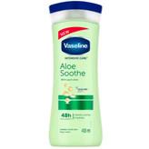 لوسیون بدن وازلین مدل Aloe Soothe حجم 400 میلیلیتر با عصاره آلوئه ورا