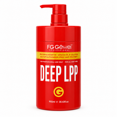 ماسک مو دیپ ال پی پی DEEP LPP اف جی قرمز 900 میلیلیتر