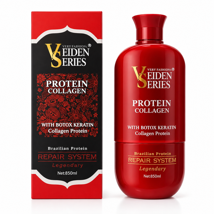 پروتئین مو کلاژن و کراتین ویدن سریز- وی اس (Veiden Series Protein Collagen Repair System) حجم 850 میلیلیتر