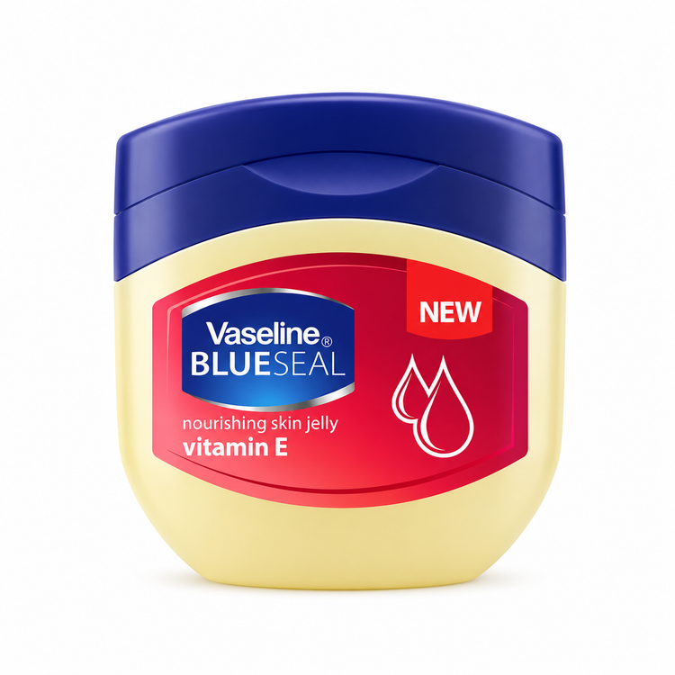 کرم نرمکننده وازلیـ.ن BlueSeal Vitamin E حجم 250 گرم