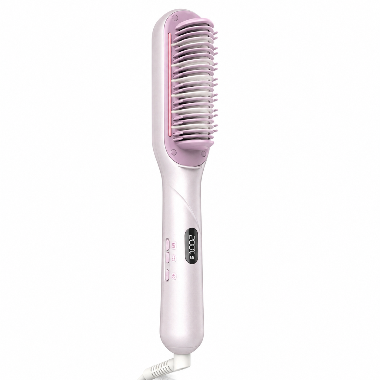 برس بخار شیگلم مدل Hydra Shot Steam Straightening Brush Pro | صاف‌کننده حرفه‌ای مو با فناوری بخار نانو