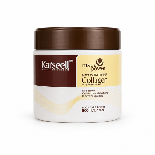 ماسک مو کلاژن کارسِل Maca Essence Repair Collagen | حجم 500 میلیلیتر