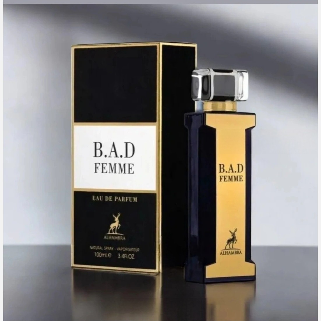 ادکلن زنانه کارولینا هررا گود گرل مشکی الحمبرا Alhambra B.A.D Femme Carolina Herrera Good Girl