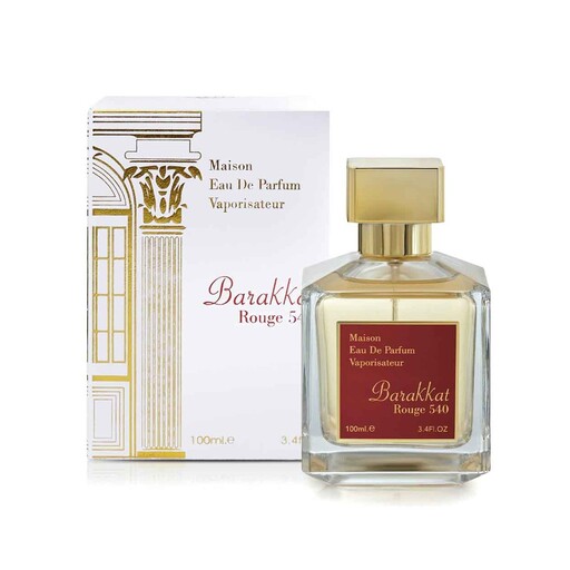 ادکلن باکارات رژ فراگرنس ورد مدل Barakkat Rouge 540 حجم 100 میلی لیتر